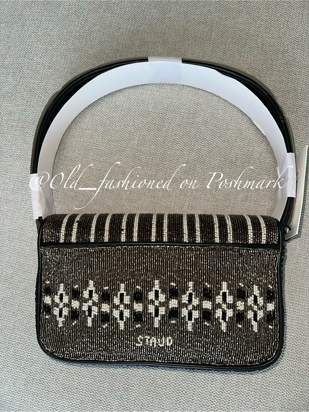 STAUD Tommy Beaded Shoulder Bag - Zermatt